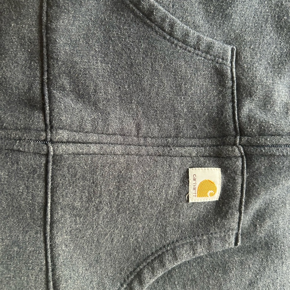 Carhartt Kids Navy Hooded One Piece 12 months - Picture 6 of 7